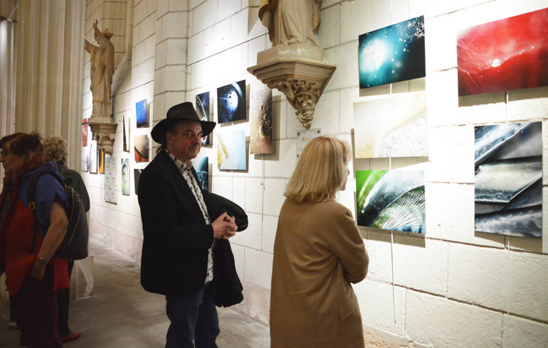 Exposition de Thomas Le Coz en l'église Saint-Florentin.