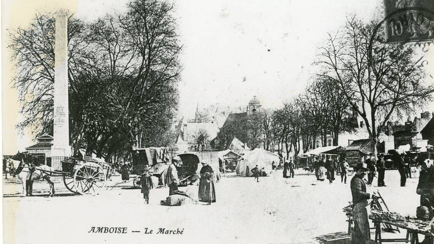 Photo ancienne d'Amboise.