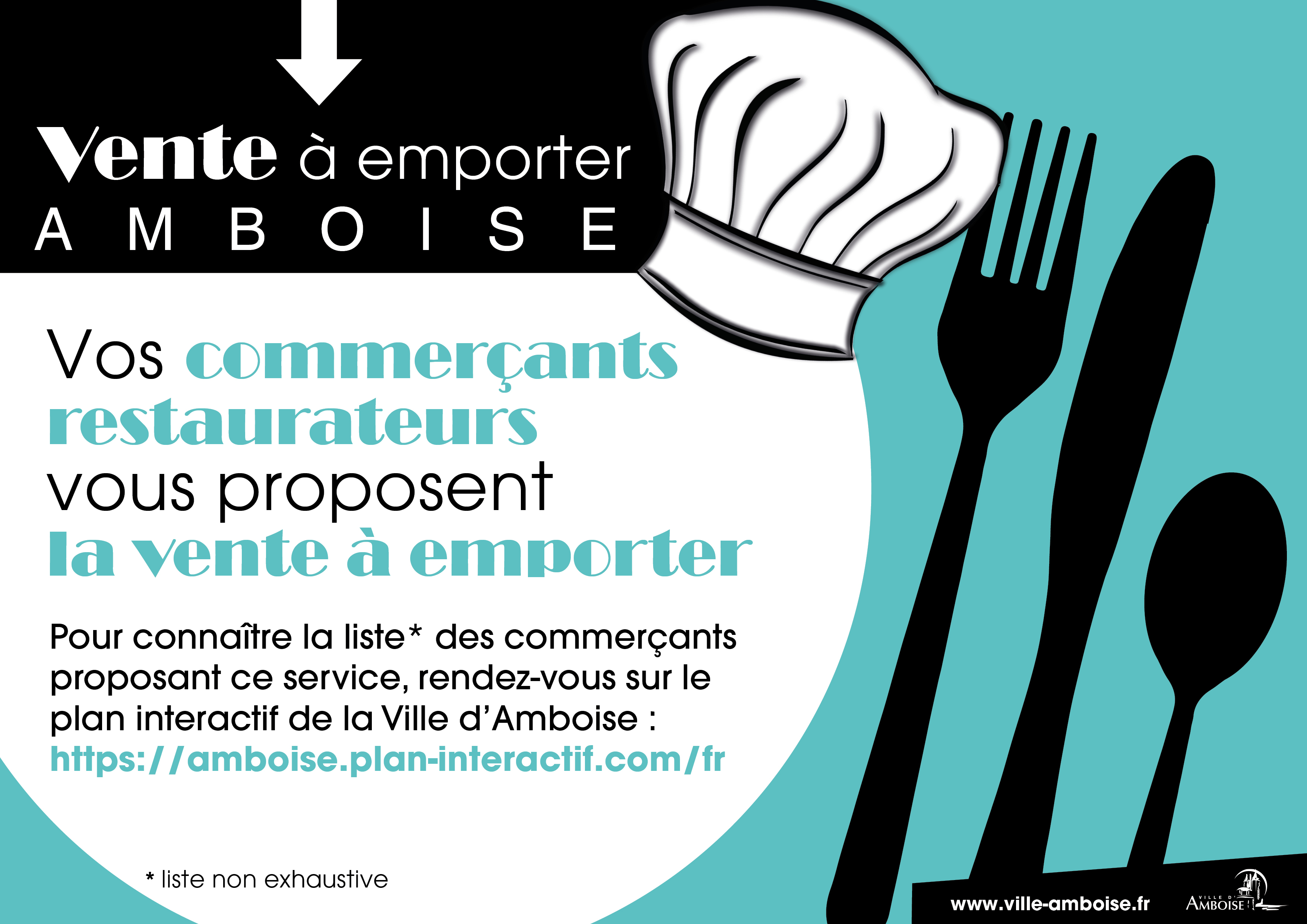 Vente à emporter Ville d'Amboise Site officiel